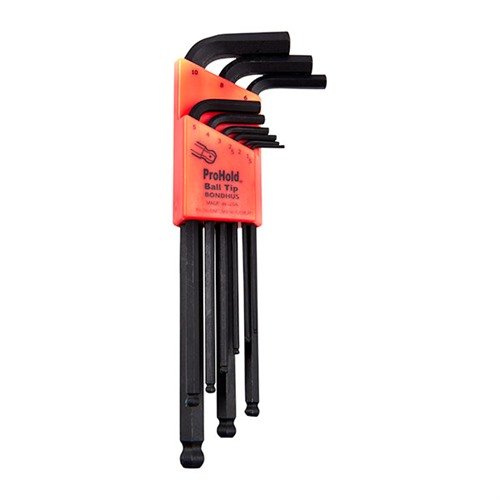PROHOLD TIP BALL END WRENCHES från BONDHUS håller skruven på plats varje gång, har en smidig rotation och kompromissar inte med verktygets styrka.