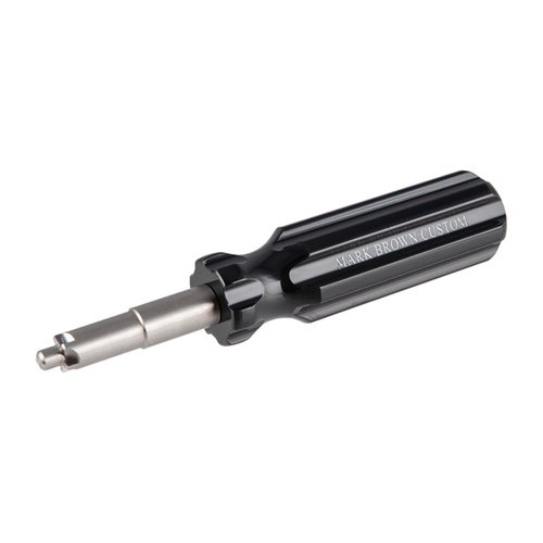 AR-15/M16 Carbon Scraper från Mark Brown Custom tar effektivt bort karbonavlagringar utan att skada bolt carrier, vilket löser cykelproblem snabbt.