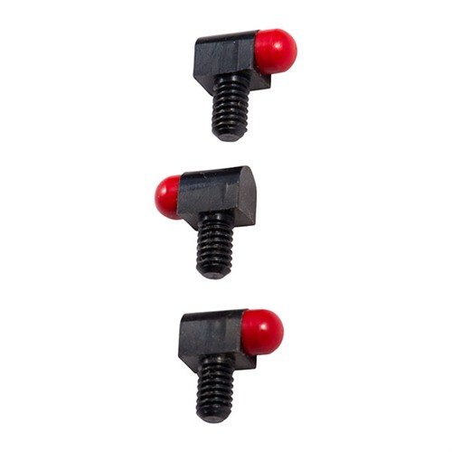 Bradley SIGHT BEADS erbjuder ökad styrka och precisionsindexering med sin standardbas i stål och färgglada plastkulor för bästa sikte.
