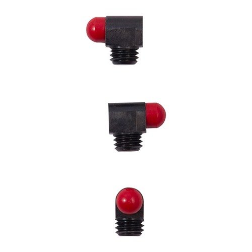Bradley SIGHT BEADS erbjuder en robust design med en plastpärla i röd färg, som ger ökad styrka och precision för dina skjutningar. Perfekt för alla skyttekunniga!