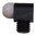 BRADLEY GUNSIGHT STD BEAD, 5/32" 6-48 TPI, 7/64" SHANK, WHITE