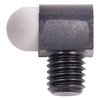 BRADLEY GUNSIGHT STD BEAD, 5/32" 6-48 TPI, 9/64" SHANK, WHITE