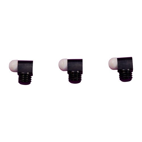 Bradley SIGHT BEADS ger en robust och exakt placering av främre siktet på en stålblock, vilket ökar styrkan och precisionen. Finns i röd och vit plast.