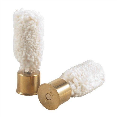12 GA BRASS WOOL SNAP CAPS från CARLSONS möjliggör säker torrskjutning utan att skada ditt vapen, med en ullmopp för att förhindra rost vid långtidslagring.