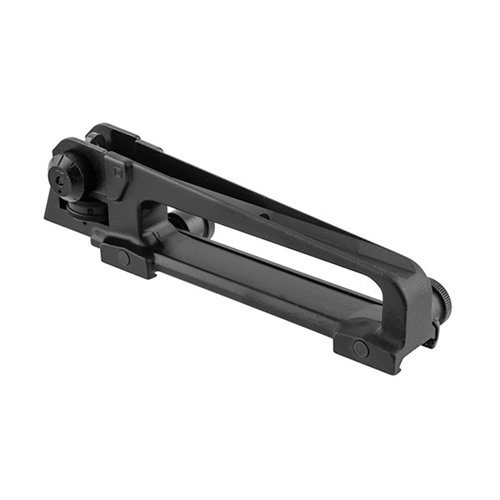 Genuine Colt M4/A4 bärhandtag med justerbar mil-spec bakre sikte, enkel montering på Picatinny, robust aluminium och stål för långvarig hållbarhet.