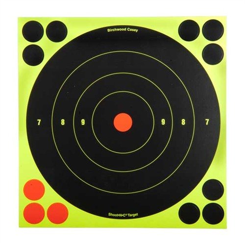 SHOOT-N-C® TARGET är självhäftande mål som gör träffar synliga med fluorescerande färger, perfekt för enkel visning utan kikare.