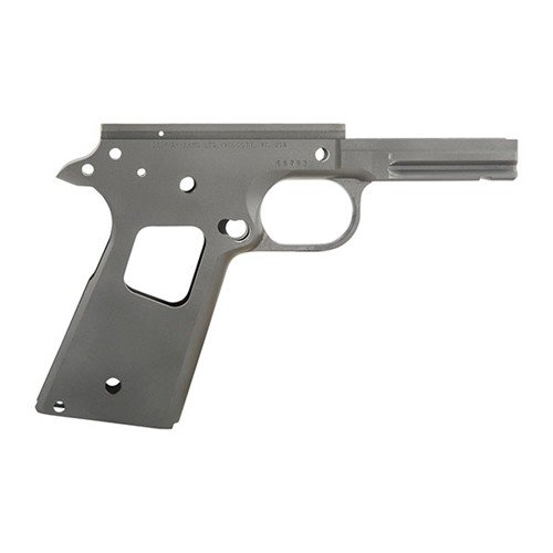 Bygg en anpassad 1911 med en högkvalitativ receiver i carbon eller rostfritt stål, med översize frame rails för bättre precision och hållbarhet.