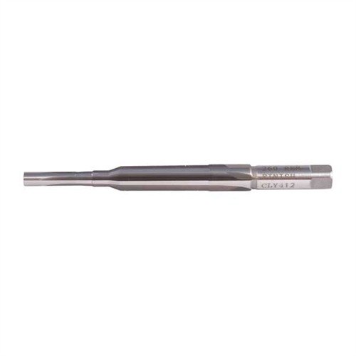 Clymer's Rimless Rifle Chambering Reamer i M-7 High-Speed Steel erbjuder precision och hållbarhet för professionella gunsmiths, tillverkad enligt SAAMI-specifikationer.