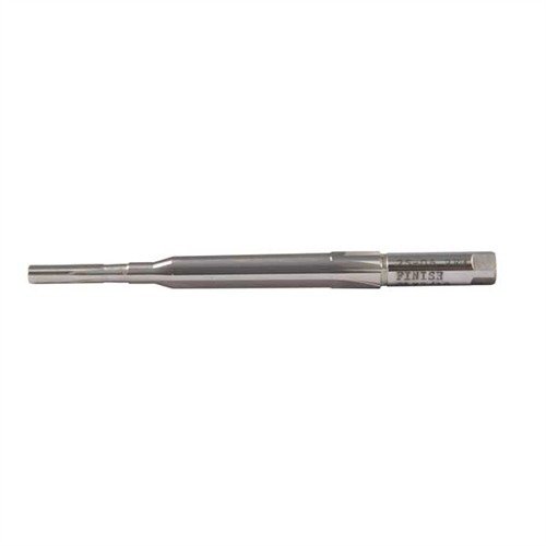 Clymer 25-06 Remington finishing reamer erbjuder precision och hållbarhet, tillverkad av M-7 högkvalitetsstål, perfekt för professionella vapensmeder.
