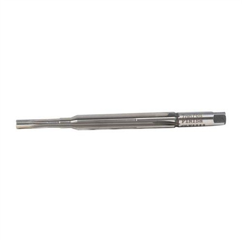 Clymer 7mm-08 Remington finishing reamer erbjuder precision och hållbarhet i M-7 höghastighetsstål, perfekt för professionella vapensmeder.