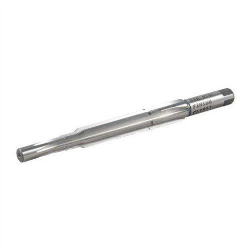 CLYMERs 338 Winchester Magnum Finish Reamer erbjuder exceptionell precision och hållbarhet, tillverkad av M-7 High-Speed Steel för professionella gunsmiths.