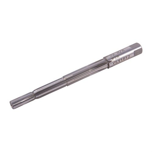Clymer Pistol Chambering Reamers ger exakta kamrar för rimmed, rimless och rimfire pistolpatroner, tillverkade av högkvalitativt M-7 High-Speed Steel.