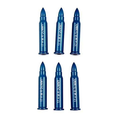 RIMFIRE DUMMY ROUNDS från A-ZOOM erbjuder säkra och pålitliga test av vapenfunktion, perfekt för demonstrationer och säkerhetsutbildning utan risk för oavsiktlig avfyrning.