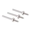 #6 Point Mandrel från CRATEX har en 1⁄8" skaftdiameter och passar 1⁄8" arborhål. Klarar upp till 25 000 rpm och säljs i paket om 3.