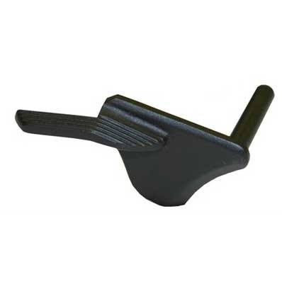 1911 HIGH GRIP THUMB SAFETY erbjuder en smal, kurvad thumb pad som är perfekt för taktiska applikationer och förhindrar fastkörning i hölster eller kläder.