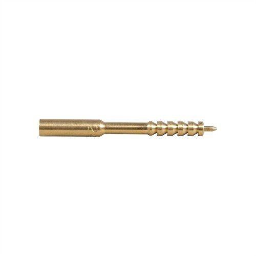 Dewey 22J jags i maskinbearbetad mässing är designade för att passa Dewey Coated Rifle Rods, vilket ger effektiv och säker rengöring av .22 kaliber.