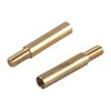 COATED ROD ADAPTERS, 22M 8-32 TO 8-36 gör det möjligt att anpassa 8-32 stavar till 8-36 borstar, perfekt för militär och civilt bruk.
