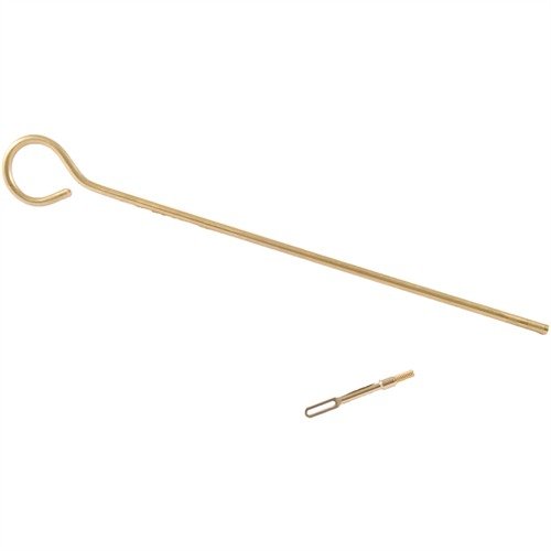 LOOP RIFLE & PISTOL ROD är en enkel, enstyckig mässingsstav med fingerloop, perfekt för skjutbanan och praktisk på arbetsbänken, passar .22 kaliber och större.