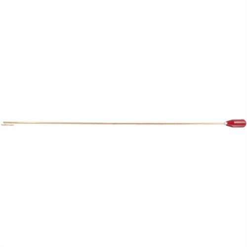 .30 kal. mässingsstång av hög kvalitet med smidiga rullagerhandtag, skadar inte känslig rifling och har en längd på 91 cm för effektiv rengöring.