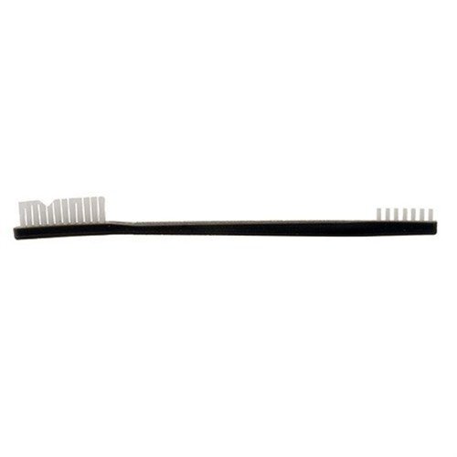GUN BRUSH DOUBLE END - NYLON är perfekt för grundlig rengöring av vapen, med två ändar för att nå svåra områden och skonsam mot ytor.