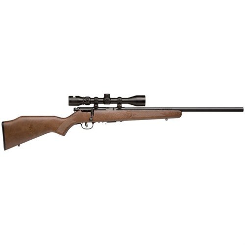 Savage 93R17 GVXP 17 HMR med 21" pipa och 3-9x40 kikare erbjuder precision och pålitlighet för både jakt och skytte, perfekt för alla skyttar.