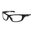 PYRAMEX SAFETY PRODUCTS HOWITZER CLEAR ANTI-FOG LENS W/BLACK FRAME