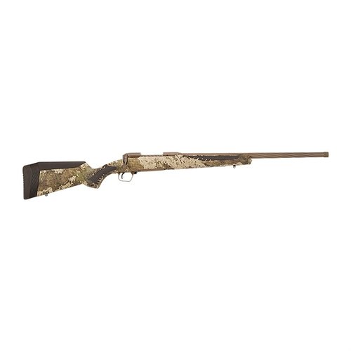 Savage Arms 110 High Country i kaliber 270 Win med 22 tum pipa och 4 skott, erbjuder precision och pålitlighet i en stilren True Timber Strata design.