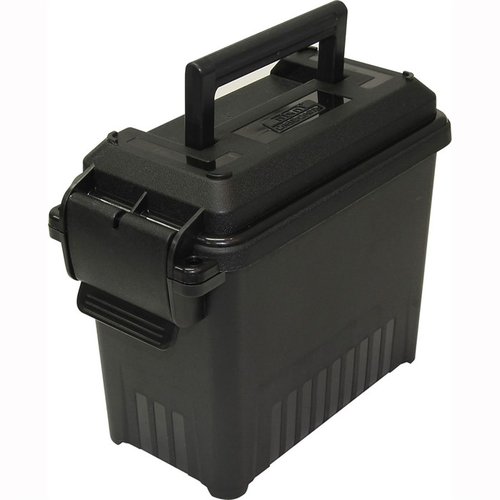 AMMO CAN MINI för bulk ammo i svart erbjuder hållbar förvaring, vattentålig design och enkel transport, perfekt för alla skytteentusiaster.