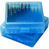 CHADWICK & TREFETHEN AMMO BOX 100 ROUND FLIP TOP MECH. HINGE BULLET UP .22 CLR