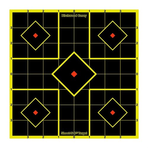 Bc Sight-In Target 8" från Birchwood Casey erbjuder högkvalitativa, prisvärda mål för skytte, perfekt för både träning och nöje med vänner och familj.