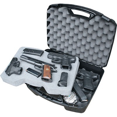 MTM 4 Pistol Handgun Case rymmer upp till 8.5 tum revolvrar och erbjuder överlägsen skydd och organisation för dina handeldvapen.