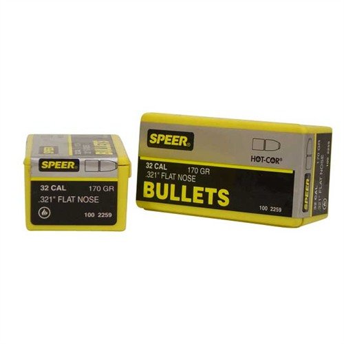 Speer Bullet 321-170-FN erbjuder överlägsen precision och pålitlighet, perfekt för jägare och sportskyttar som söker högkvalitativa projektiler.