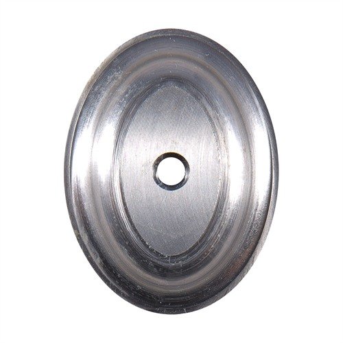 RIFLE GRIP CAP i stål ger en elegant touch till din bössa, tillverkad av solid metall med perfekt proportioner för alla storlekar av gevär och hagelgevär.