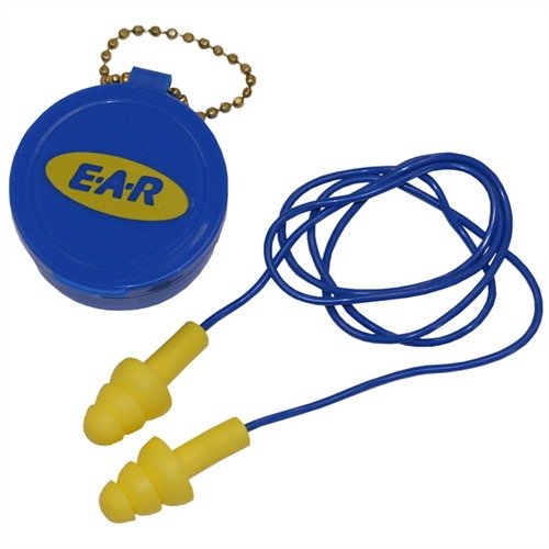 ULTRA-FIT EAR PLUGS ger komfortabelt skydd mot höga ljud med en unik triple-flange design som passar alla öronkanaler och är helt tvättbara.