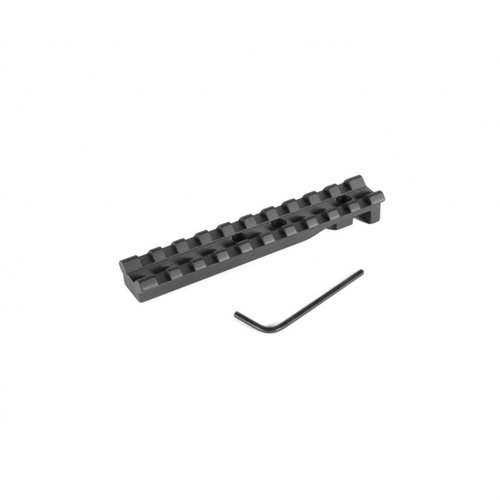 EGW Ruger Revolver Scope Bases erbjuder en lättviktig Picatinny rail för snabb justering av ögonavstånd och passar fabriksborrade revolvrar utan modifiering.