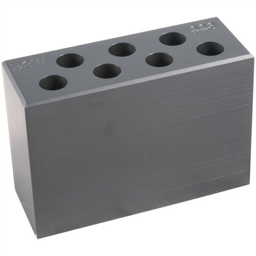 7-HOLE CHAMBER CHECKERS från EGW säkerställer att din ammunition är inom SPEC, minimerar risken för stopp och är tillverkad av hållbar 6061 T6 aluminium.