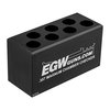 7-HOLE CHAMBER CHECKERS från EGW säkerställer att din ammunition är inom SPEC, vilket förhindrar stopp och andra problem. Tillverkad av 6061 T6 aluminium.