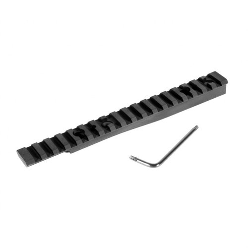 EGW Ruger No.1 Scope Bases erbjuder en robust Picatinny-skena för enkel installation utan borrning, vilket ger flexibilitet och förbättrad noggrannhet.