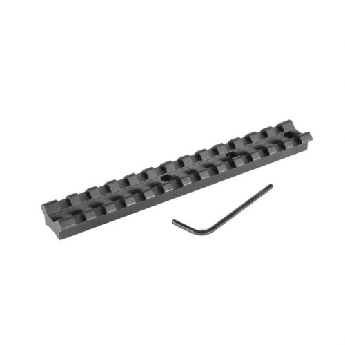 EGW Remington 870 Scope Bases ger mångsidighet med en Picatinny-skena utan borrning. Tillverkad av lätt 6061 T6 aluminium för hållbarhet och enkel montering.