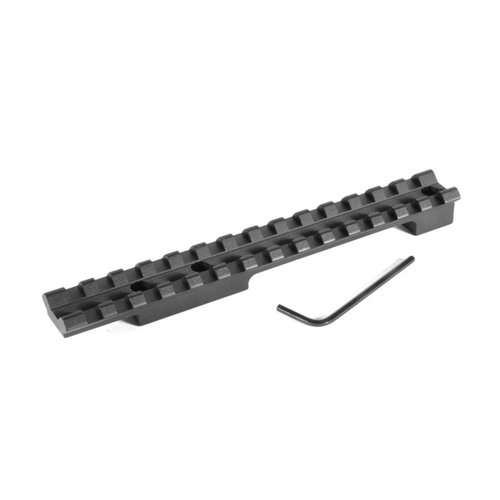EGW Remington 660/600 Mohawk Scope Bases erbjuder en lättviktig, enstyckig Picatinny-skena som möjliggör enkel justering av ögonavstånd utan borrning.