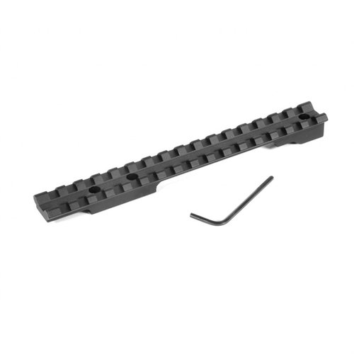 EGW Swedish Mauser 3-Hole med Hump erbjuder lättviktsmontage i extruderad aluminium, Picatinny-spår för snabb justering och hög flexibilitet för kikarsikten.