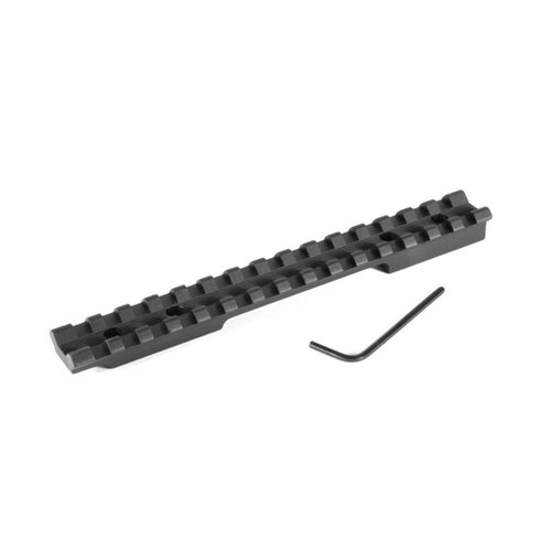 EGW Winchester 70 Short Action Scope Bases erbjuder en lätt och hållbar Picatinny scope rail utan borrning, med enkel justering av ögonavstånd och passar Picatinny/Weaver ringar.