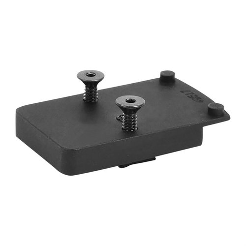 LPA Trijicon RMR Sight Mount i 7075 aluminium med svart hårdbeläggning, enkel installation utan modifiering, passar Trijicon RMR och Holosun HS507C.