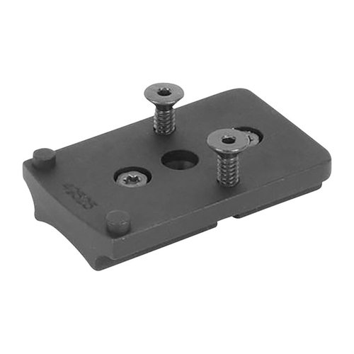 EGW Universal Trijicon RMR Sight Mount i 7075 aluminium med matt svart beläggning. Passar många gevär och hagelgevär, enkel installation och hållbarhet.