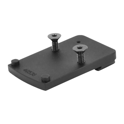 EGW WALTHER PPQ TRIJICON RMR SIGHT MOUNT i 7075 aluminium med matt svart beläggning, enkel installation utan modifieringar, inkluderar monteringsskruvar.