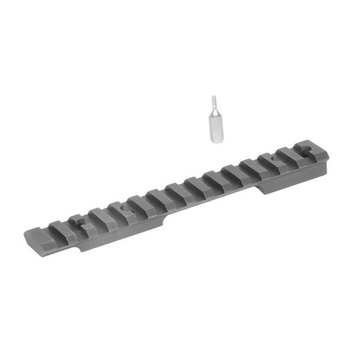 Den här Picatinny-scope mounten från EGW är ambidextrous, hållbar och ger flexibilitet för montering av sikten och tillbehör, perfekt för jägare och taktiska skyttar.