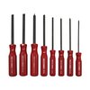 Forster Gunsmith Screwdrivers erbjuder parallellt slipade tips för perfekt passform, härdade stålblad för hållbarhet och ergonomiska handtag för komfort och kontroll.