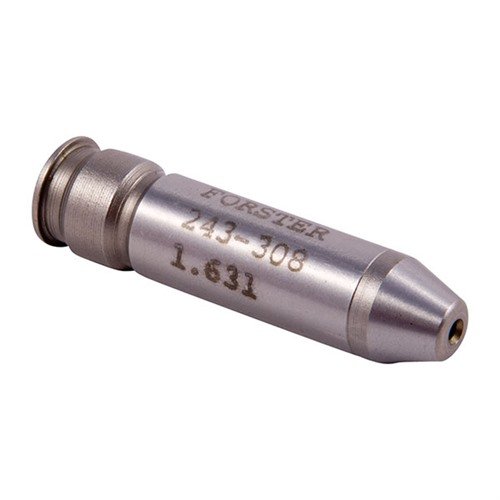 FORSTER 7.62 Match Gauges erbjuder noggranna mått i .001" för .308 och .223, tillverkade av hållbart höghastighetsstål för långvarig precision.