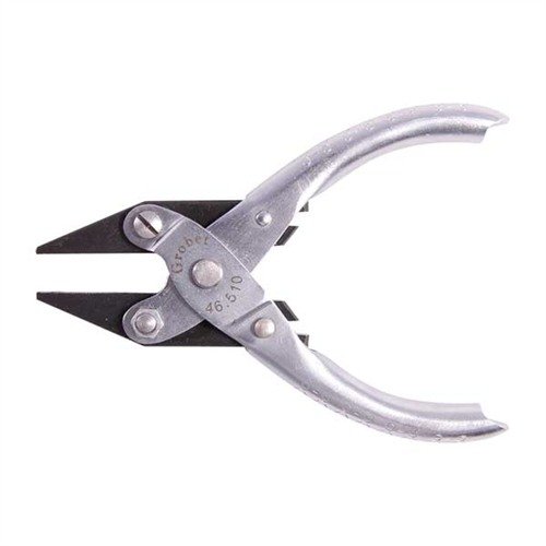 Högkvalitativa parallel jaw pliers med värmebehandlade, plana käftar. Smooth-jawed ger ett tight, icke-märkande grepp, medan serrated-modellen håller fast och har spår för tråd.