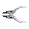 Högkvalitativa parallel jaw pliers med värmebehandlade, plana käftar. Smooth-jawed ger ett tight, icke-märkande grepp, medan serrated-modellen håller fast och har spår för tråd.